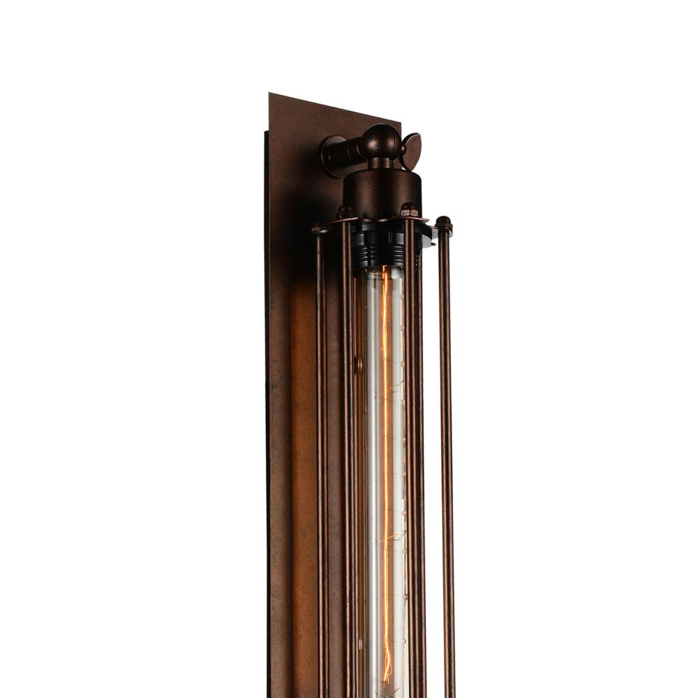 Kiera 1 Light Wall Sconce With Chocolate Finish