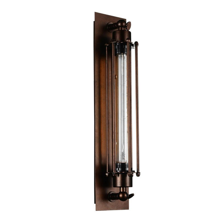 Kiera 1 Light Wall Sconce With Chocolate Finish