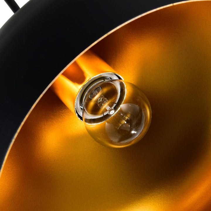 Dynamic 1 Light Down Mini Pendant With Black Finish