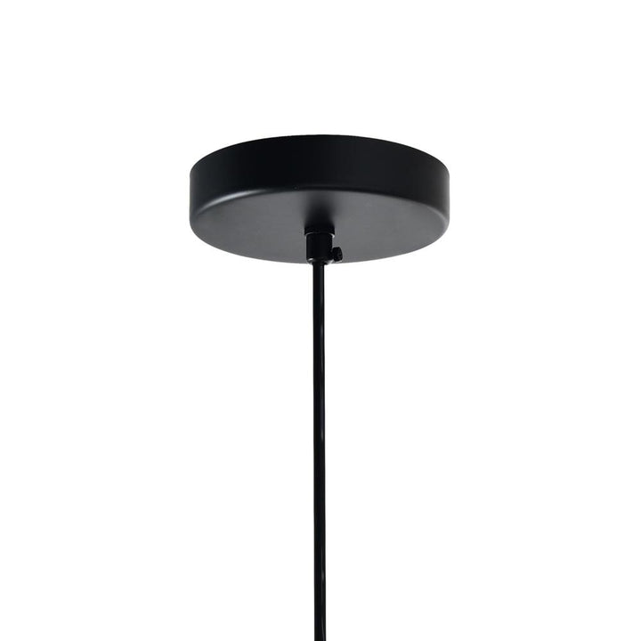 Dynamic 1 Light Down Mini Pendant With Black Finish