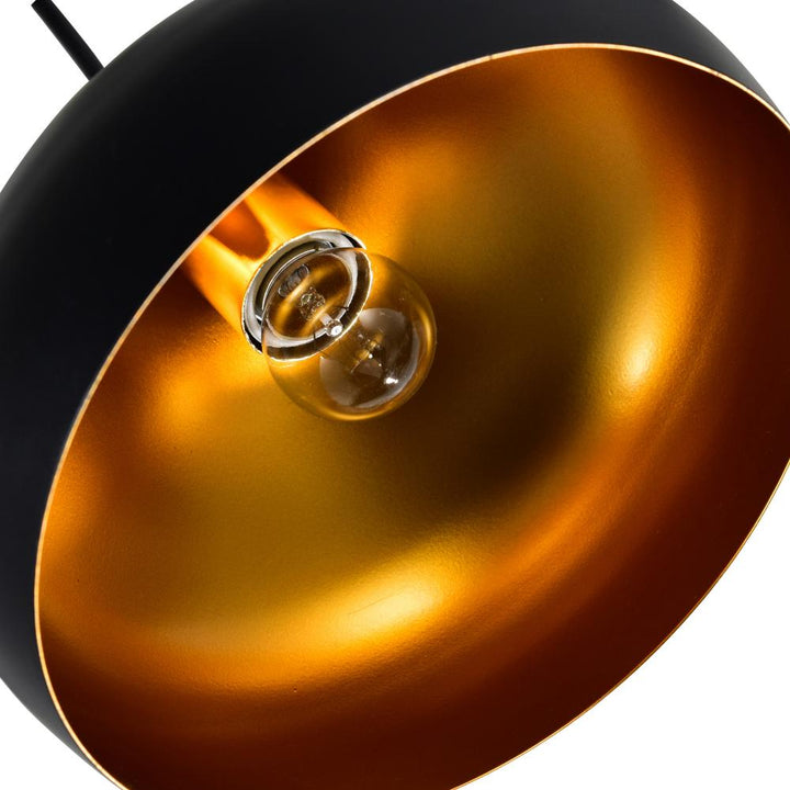Dynamic 1 Light Down Pendant With Black Finish