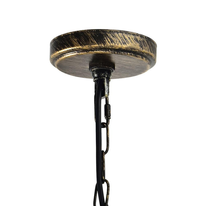 Amazon 3 Light Up Pendant With Antique forged copper Finish