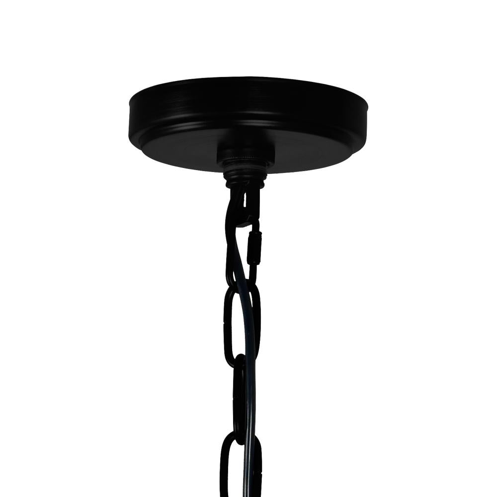 Amazon 4 Light Up Pendant With Black Finish