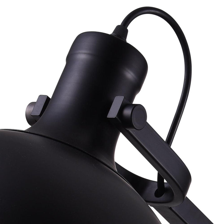 Strum 3 Light Island Chandelier With Black Finish