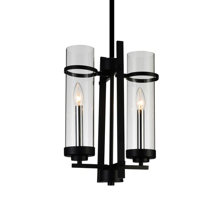 Sierra 2 Light Up Mini Pendant With Black Finish