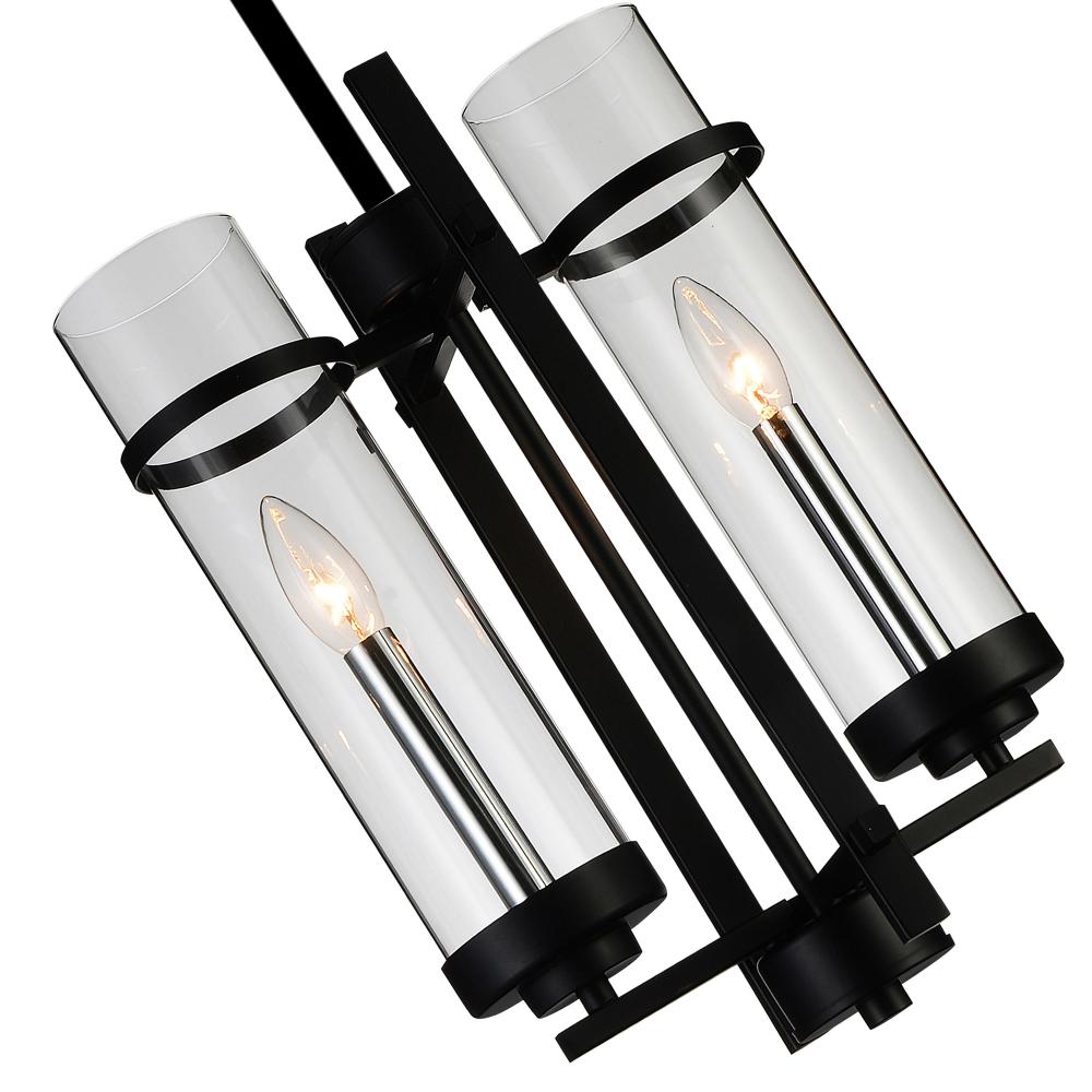 Sierra 2 Light Up Mini Pendant With Black Finish
