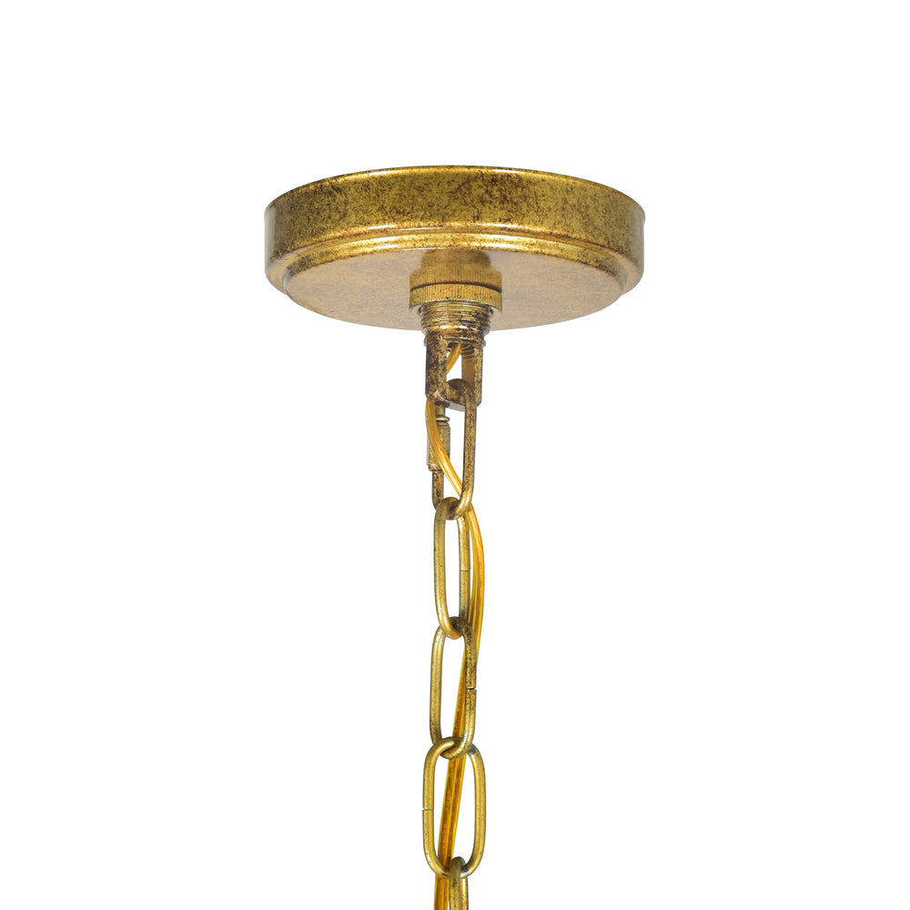 Electra 4 Light Up Chandelier With Oxidized Bronze Finish
