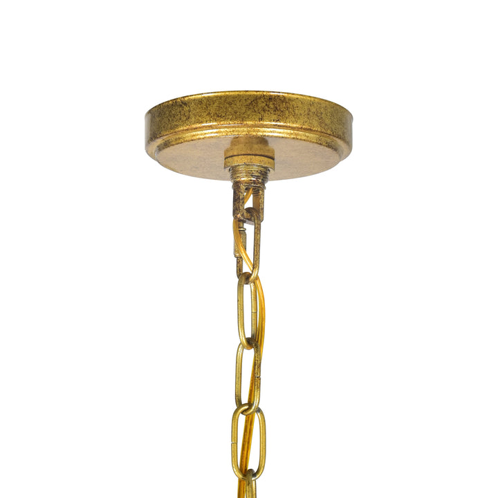 Electra 4 Light Up Chandelier With Oxidized Bronze Finish