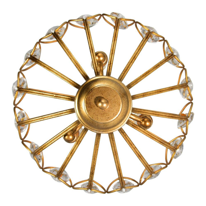 Altair 3 Light Chandelier With Antique Bronze Finish