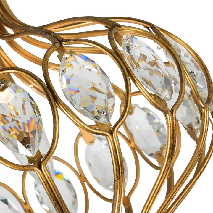 Altair 3 Light Chandelier With Antique Bronze Finish