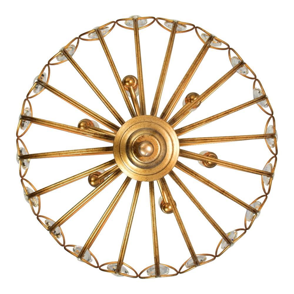 Altair 6 Light Chandelier With Antique Bronze Finish