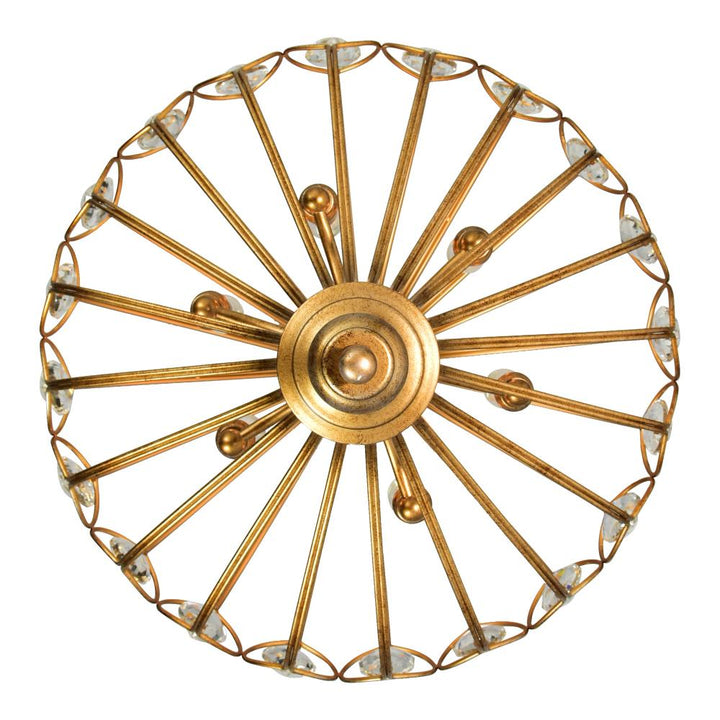 Altair 6 Light Chandelier With Antique Bronze Finish