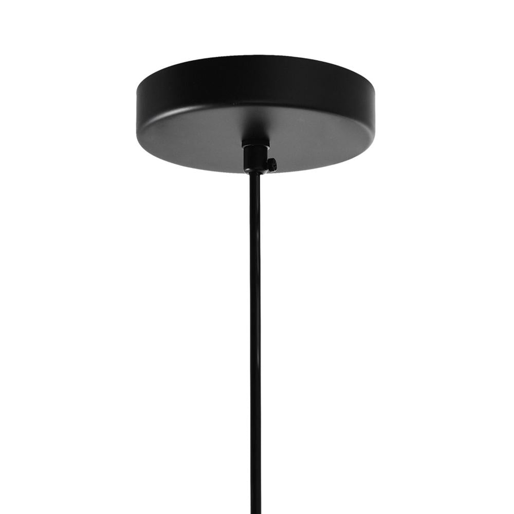 Alethia 1 Light Down Pendant With Black Finish