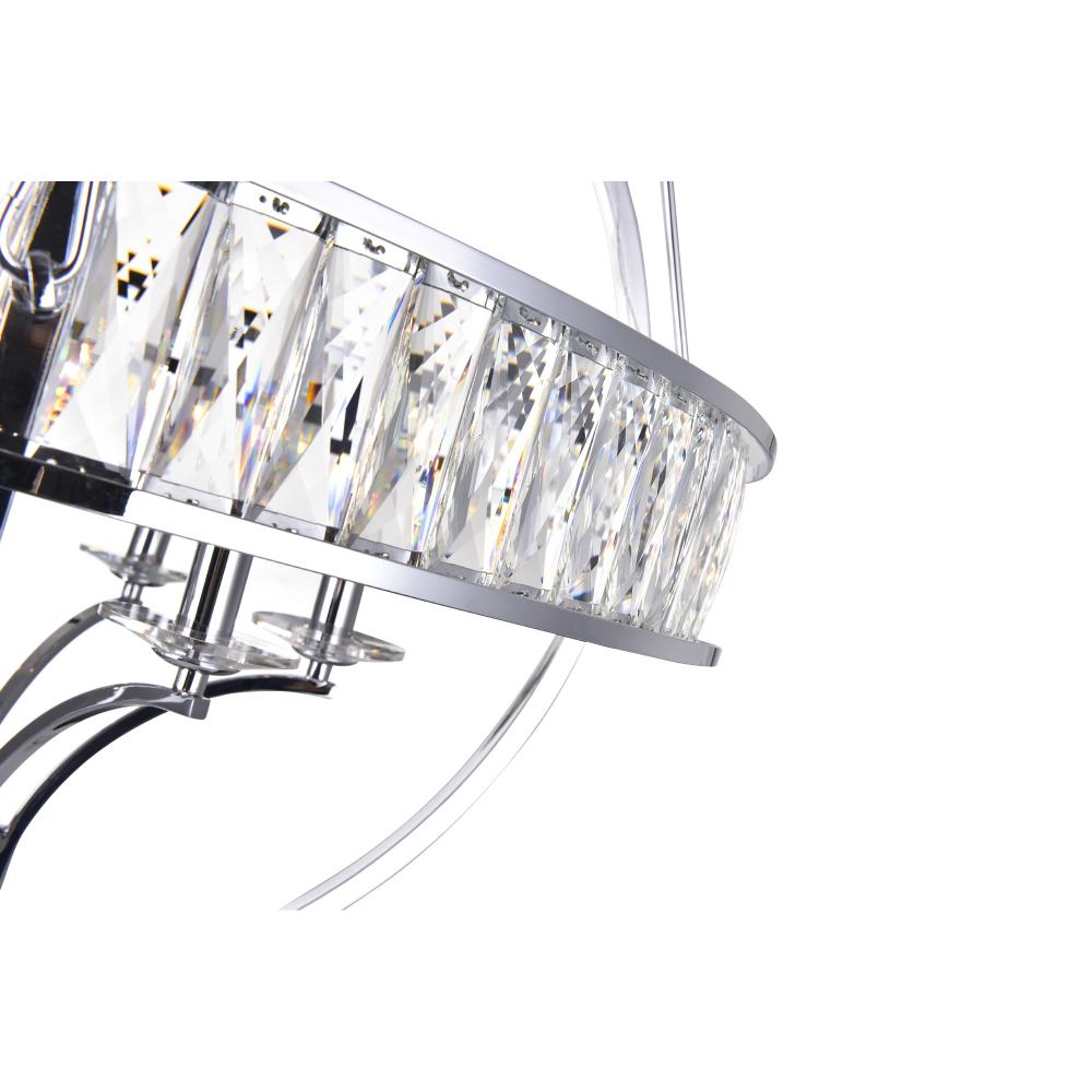 Arkansas 6 Light Chandelier With Chrome Finish