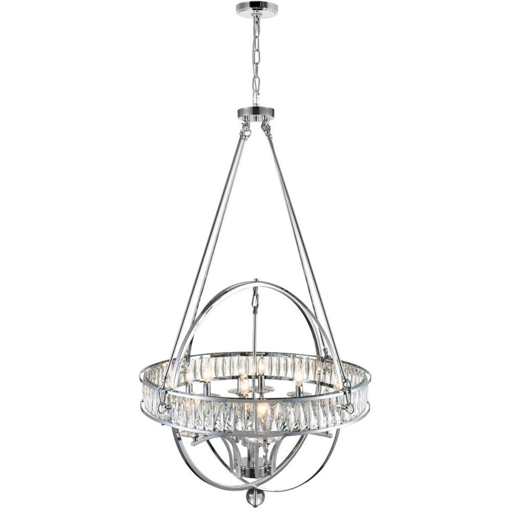 Arkansas 12 Light Chandelier With Chrome Finish