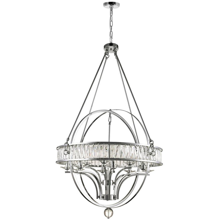 Arkansas 12 Light Chandelier With Chrome Finish