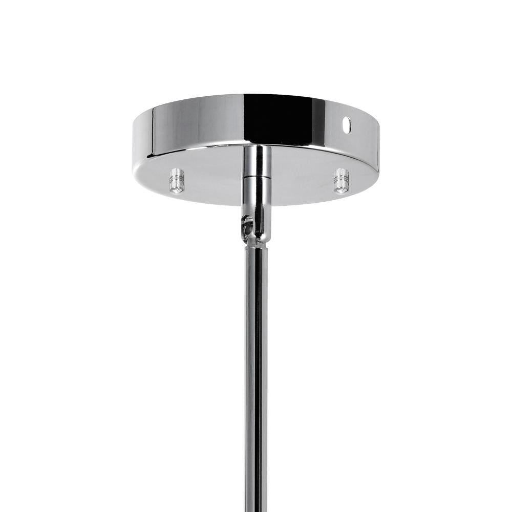 Weiss 12 Light Down Chandelier With Chrome Finish
