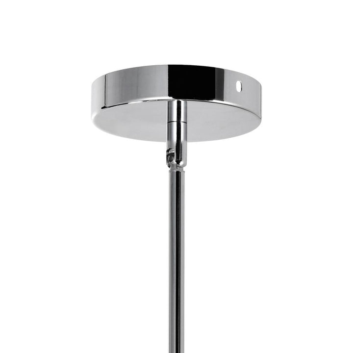 Weiss 5 Light Down Mini Chandelier With Chrome Finish