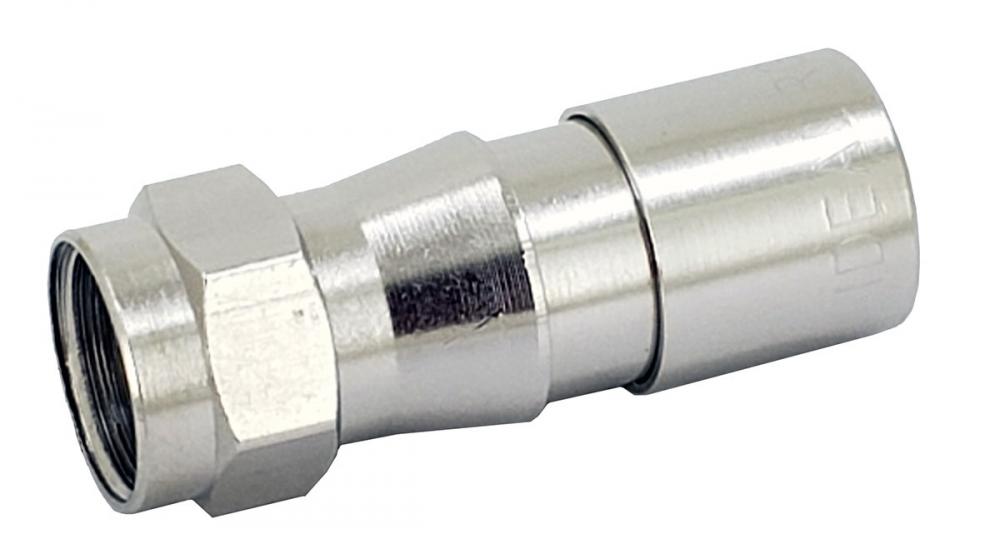 Z6F Fast+Simple Compression F Conn RG6/6QF 25/Ca
