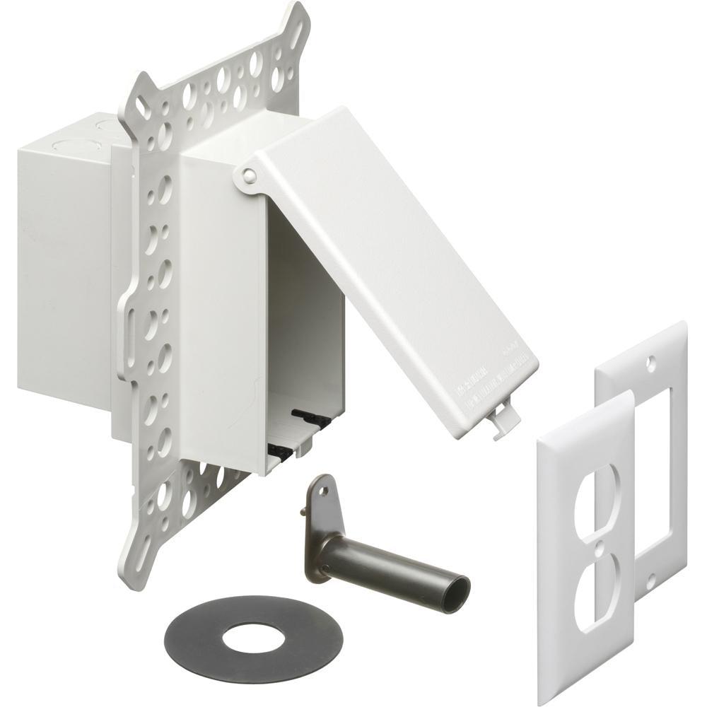 WHITE O/D RECEPT. BOX