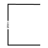 SF811 WRAP LENS ACR OP 48-15/32L