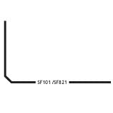 SF101 WRAP LENS ACR CL 29-3/4L