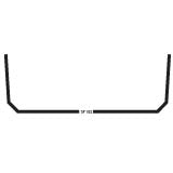 SF182 WRAP LENS ACR CL 47-11/16L