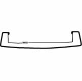 SM922 WRAP LENS ACR CL 47-7/8L