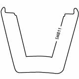 SM811 WRAP LENS ACR OP 47-15/16L