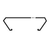 SM142 WRAP LENS ACR CL 47-7/8L