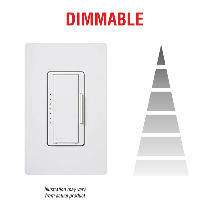 Black Rectangle In/Outdoor 3W LED Wal