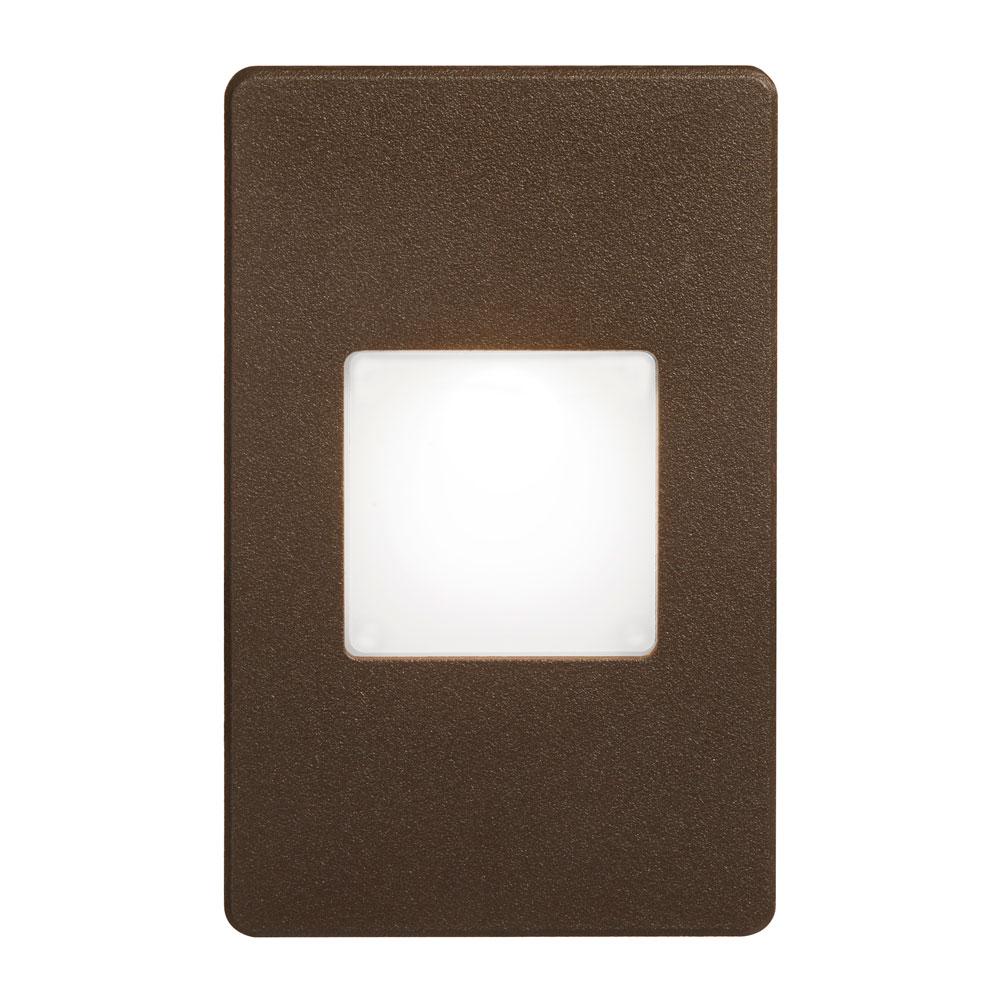Bronze Rectangle In/Outdoor 3W LED Wa
