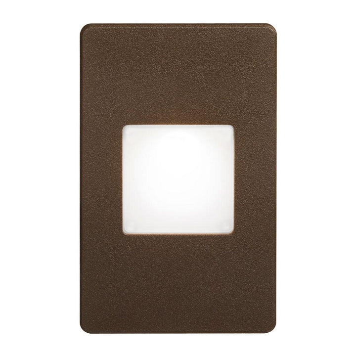 Bronze Rectangle In/Outdoor 3W LED Wa