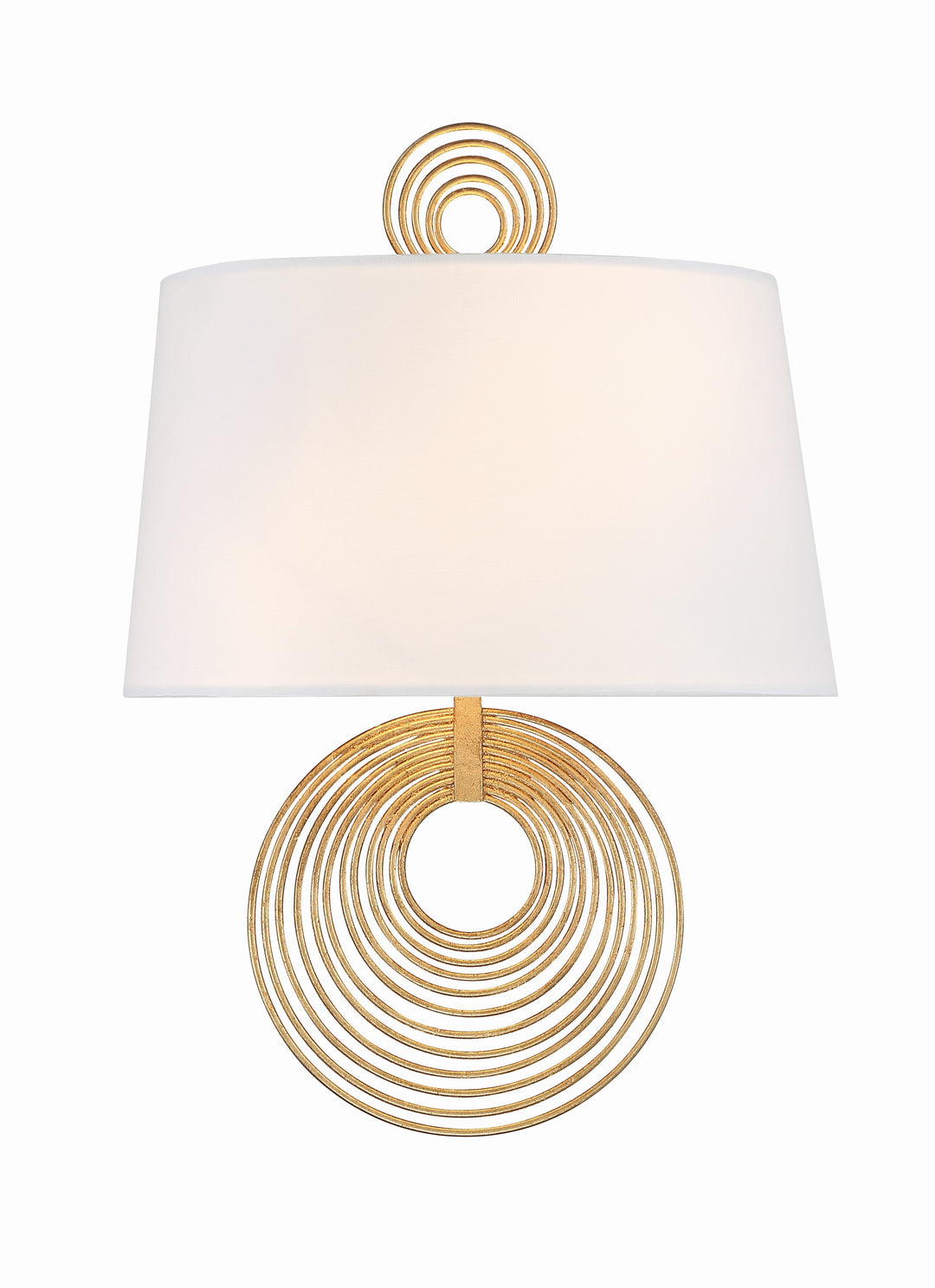 Doral 2 Light Renaissance Gold Sconce