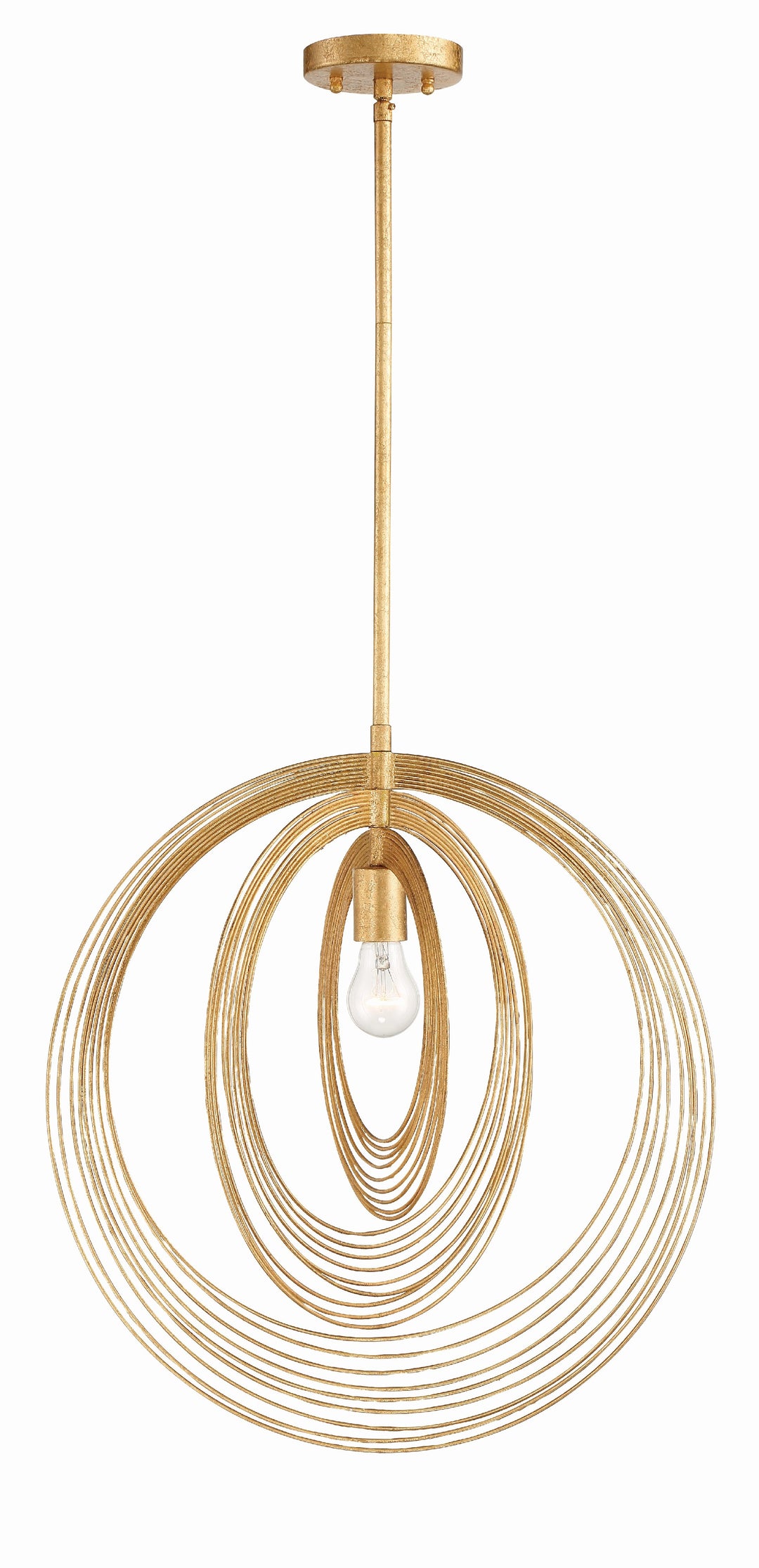 Doral 1 Light Renaissance Gold Pendant