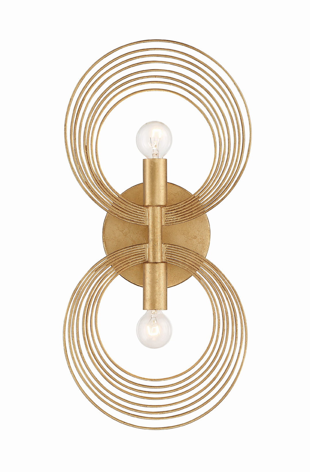 Doral 2 Light Renaissance Gold Sconce