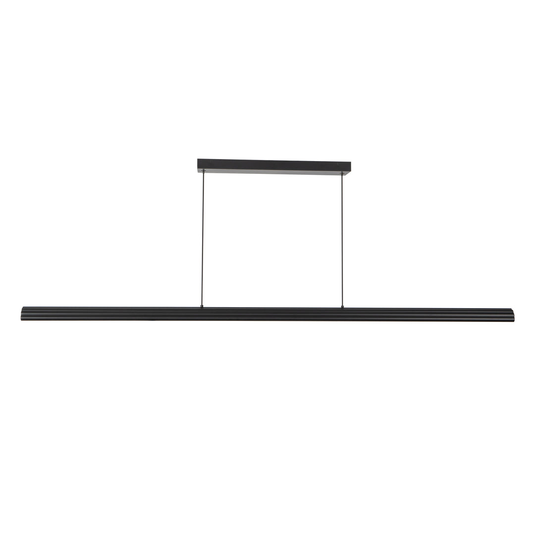 Dottie 5-ft Black dimmable LED Linear Pendant