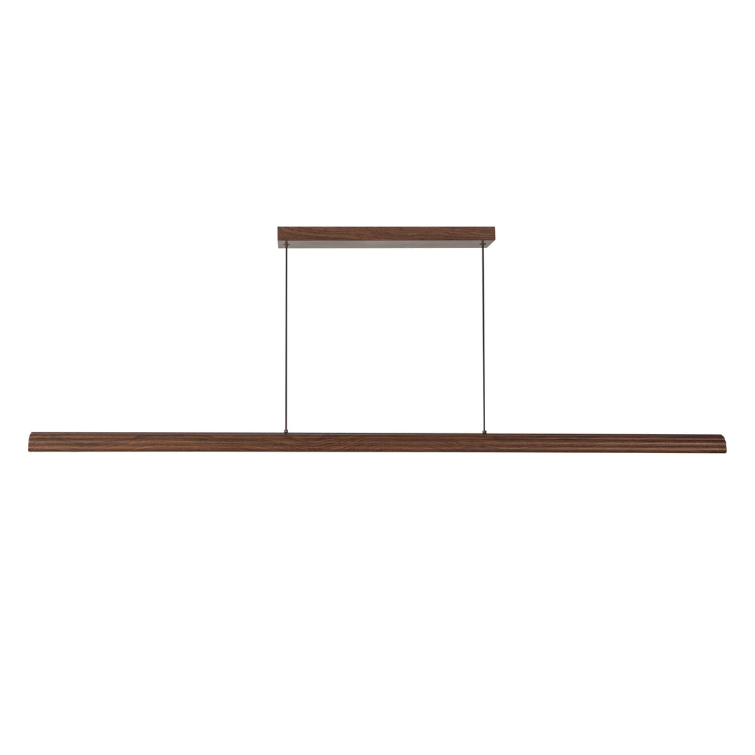 Dottie 5-ft Brown dimmable LED Linear Pendant
