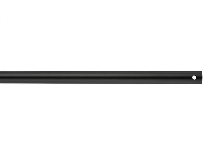 18" Downrod in Matte Black