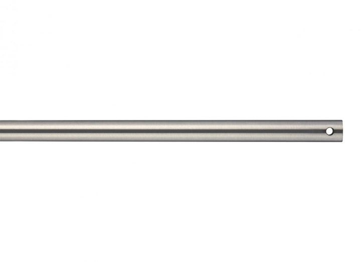 18" Downrod in Brushed Steel