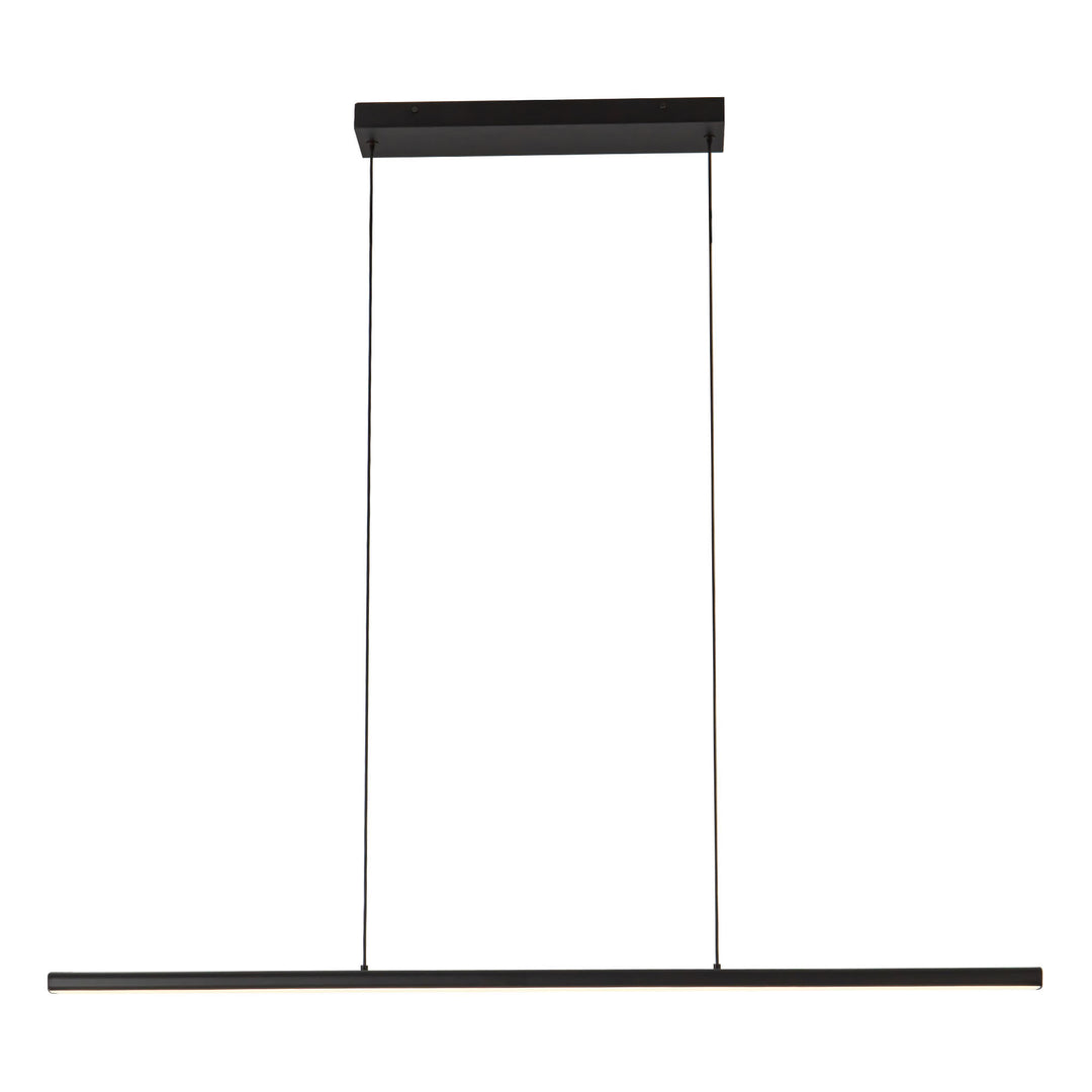 Drift 45-in Black dimmable LED Linear Pendant