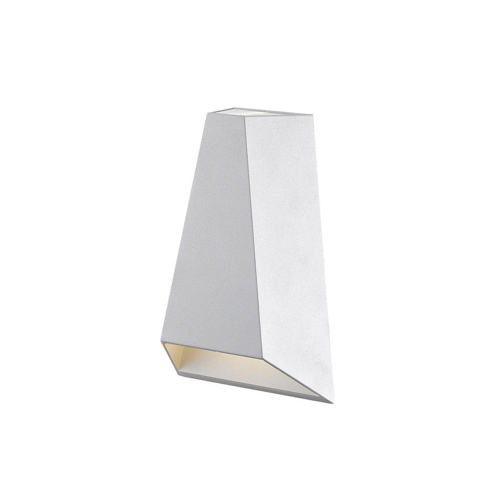 NEW - LED EXTERIOR WALL (DROTTO) WHITE CLEAR GLS 8W 840LM