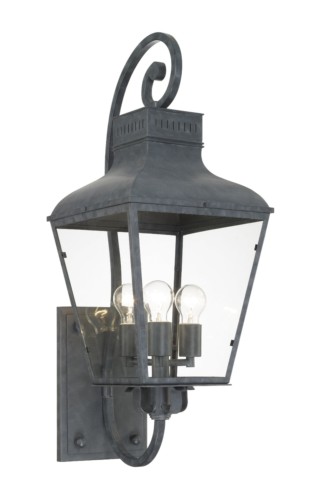 Dumont 3 Light Graphite Outdoor Sconce