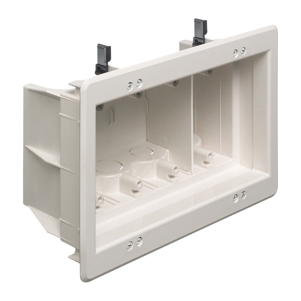 FOUR GANG INSET OUTLET