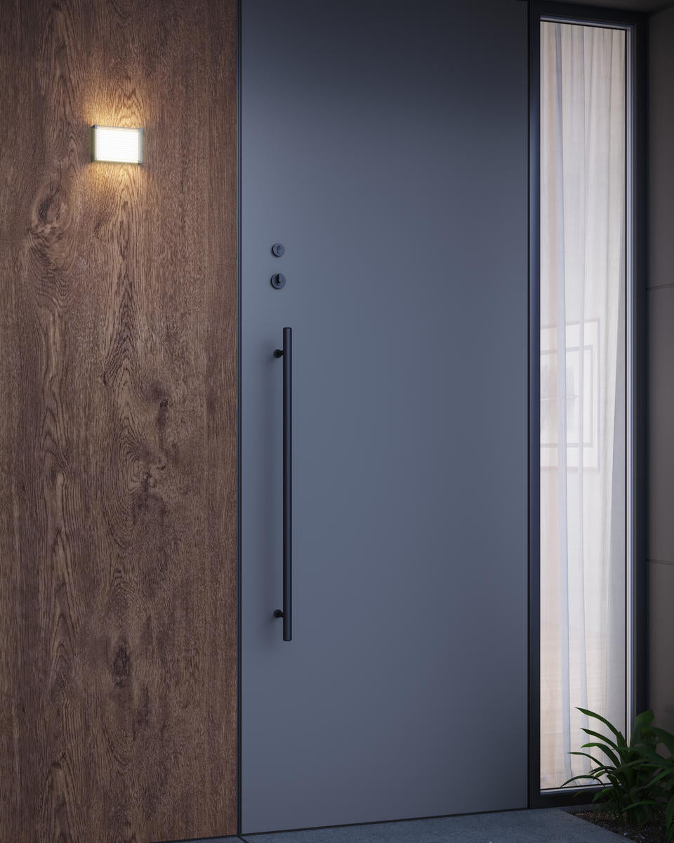 DYNAMO PERF METAL EXTERIOR WALL BLACK 10W 120VAC WITH LED DRIVER 3000K 90CRI