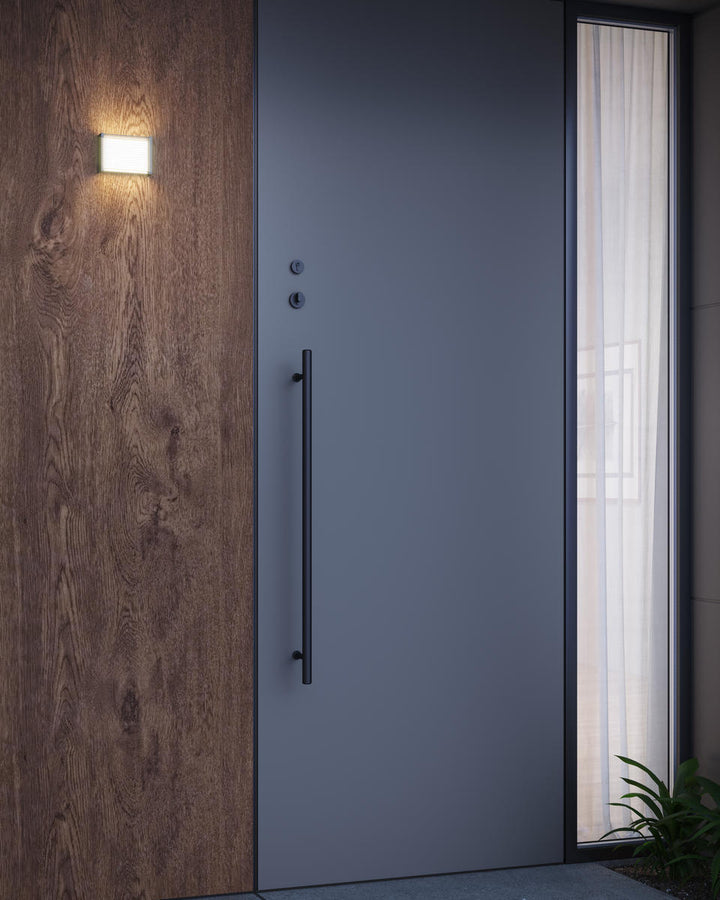 DYNAMO PERF METAL EXTERIOR WALL BLACK 10W 120VAC WITH LED DRIVER 3000K 90CRI