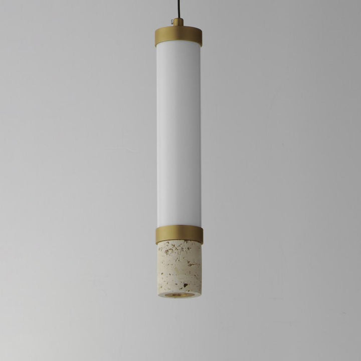 Travertine-Single Pendant