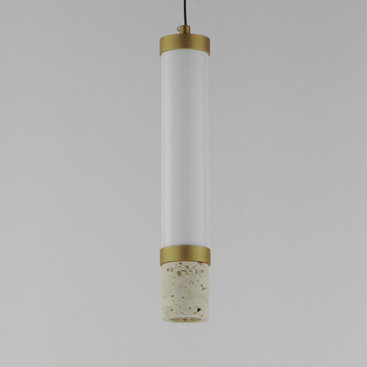 Travertine-Single Pendant