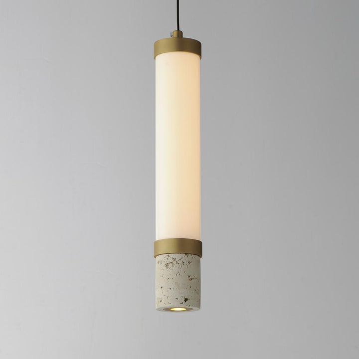 Travertine-Single Pendant