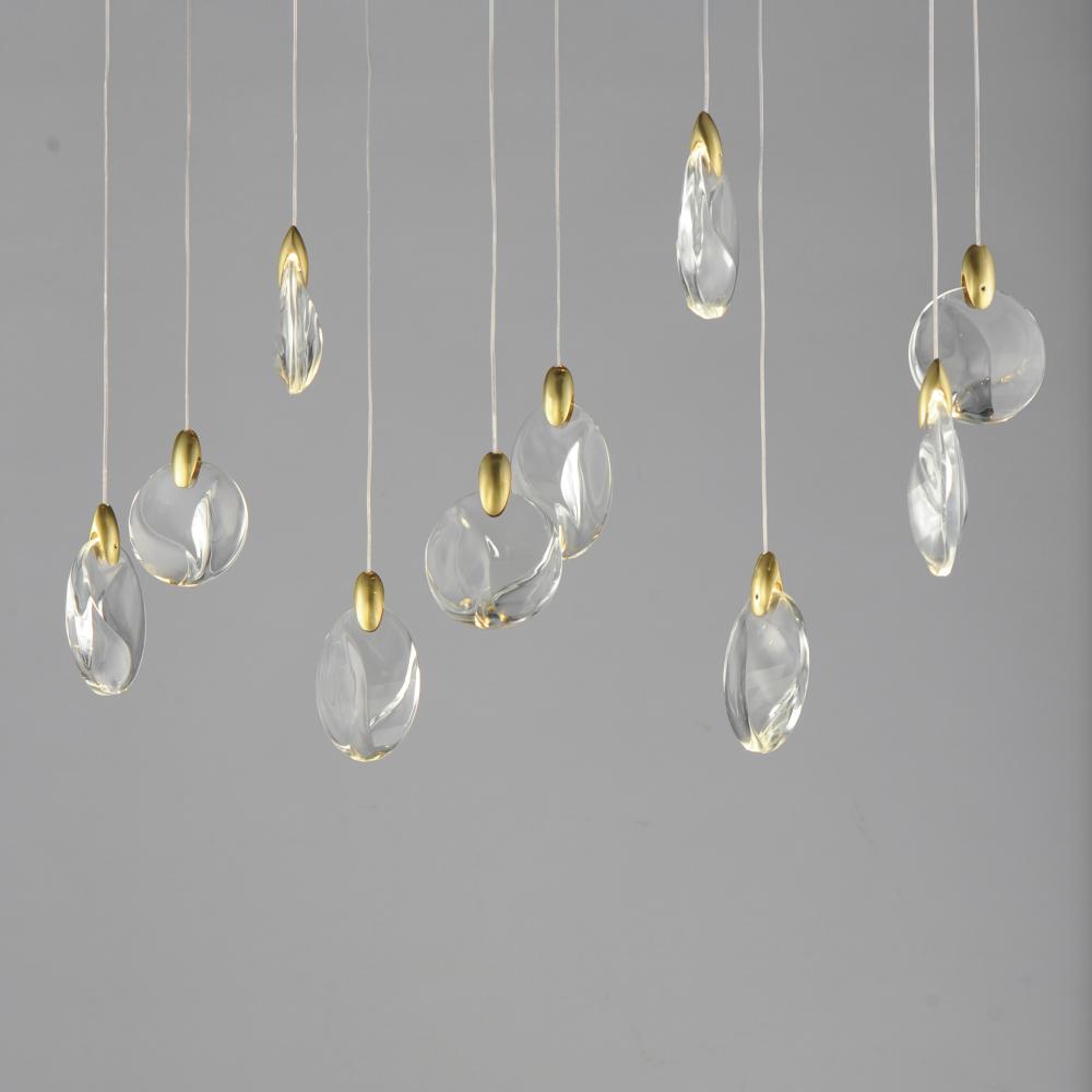 Pebble-Linear Pendant